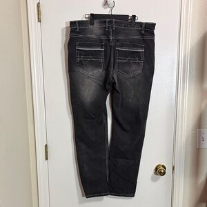 Classic Black Straight Men's Jeans
